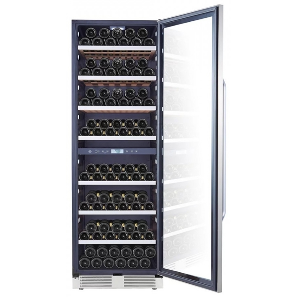 ღვინის მაცივარი La Sommelière MT150DZ, G, Wine Refrigerator, Silver