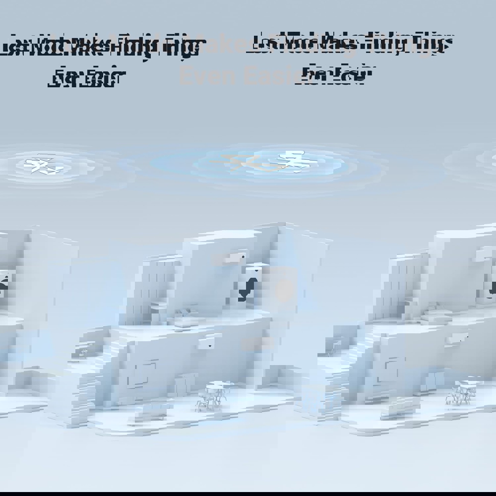 Smart Tag UGREEN CM520 (60387), Apple Certified, Smart Bluetooth Finder, Black