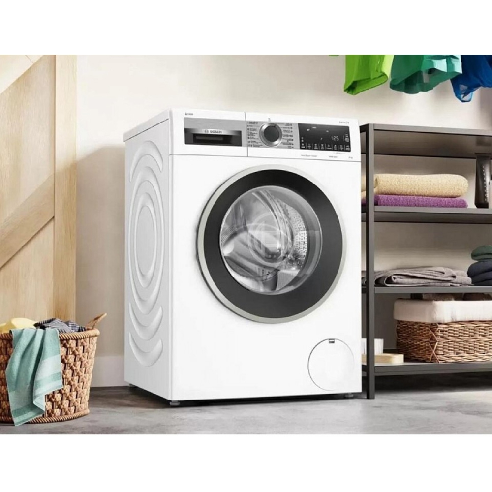 Bosch WGA244A0ME, 9Kg, A, 1400Rpm, 54Db, Washing Machine, White