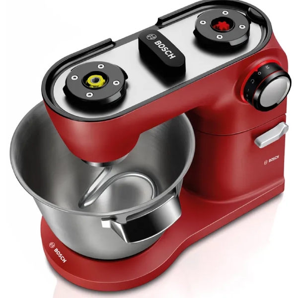 სამზარეულოს კომბაინი Bosch MUM9A66R00, 1600W, 5.5L, Food Processor, Red