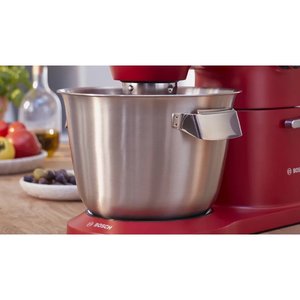 სამზარეულოს კომბაინი Bosch MUM9A66R00, 1600W, 5.5L, Food Processor, Red