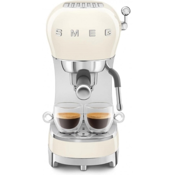 ყავის აპარატი Smeg ECF02CREU, 1350W, 1.1L, Coffee Machine, Beige