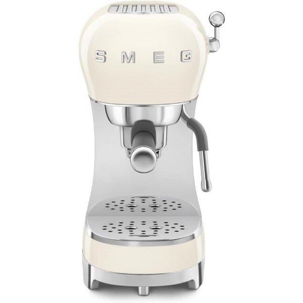 Smeg ECF02CREU, 1350W, 1.1L, Coffee Machine, Beige