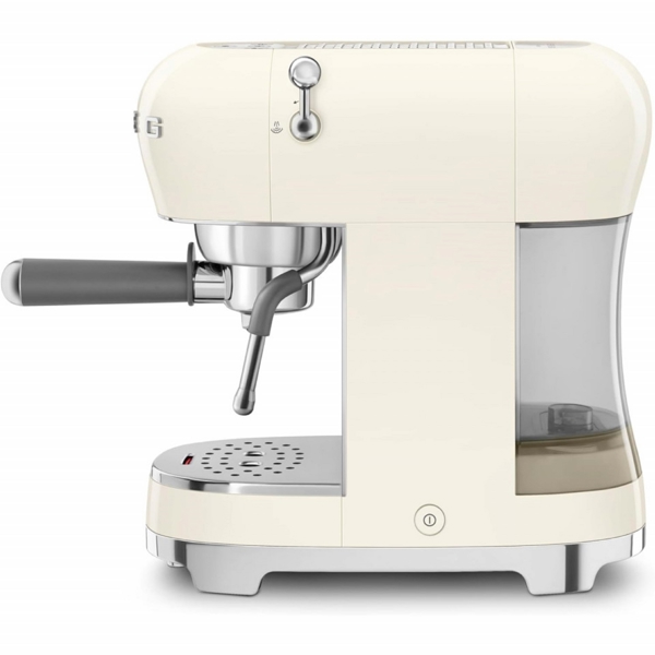 ყავის აპარატი Smeg ECF02CREU, 1350W, 1.1L, Coffee Machine, Beige