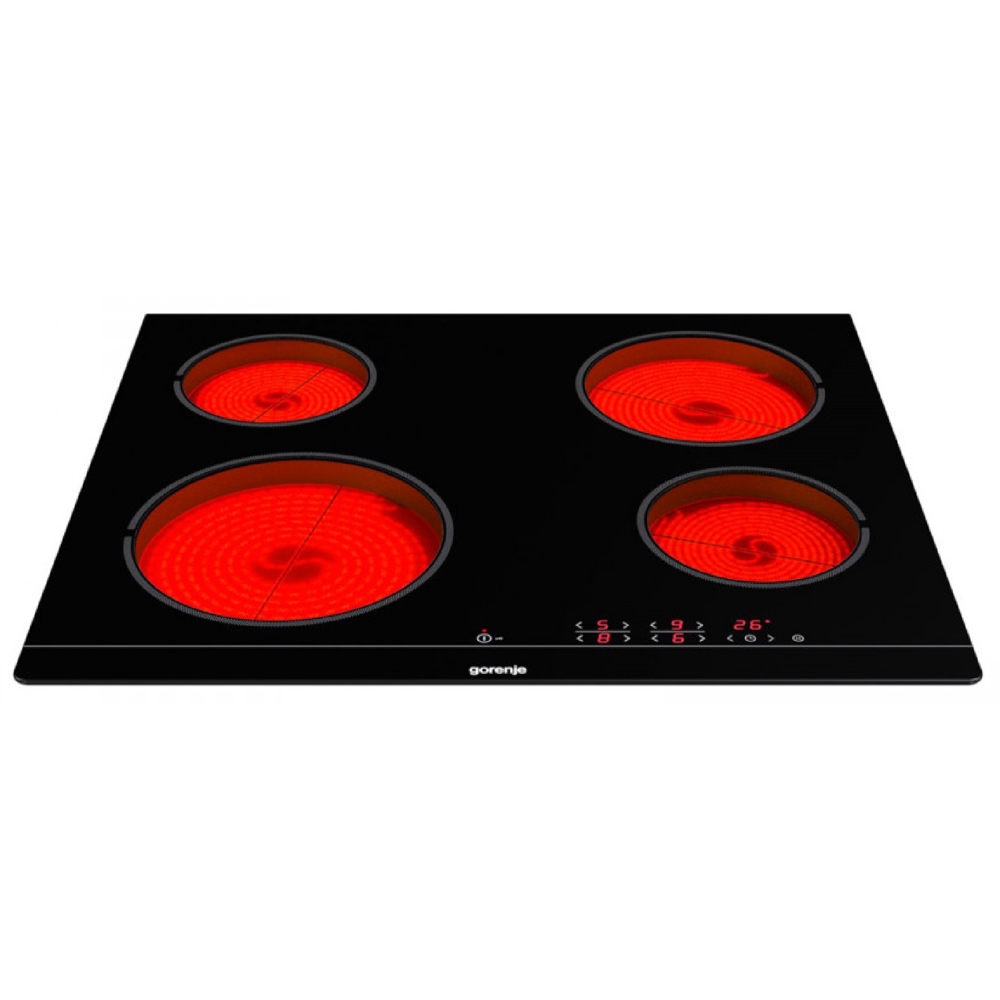Built-in electric Cooktop Gorenje ECT641BSC, Black