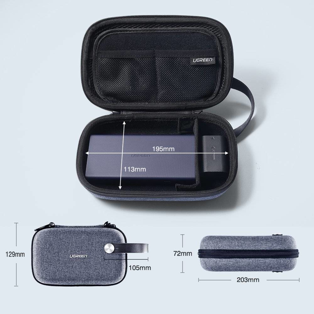 ორგანაიზერი UGREEN LP152 (50903), Organizer Bag, Gray