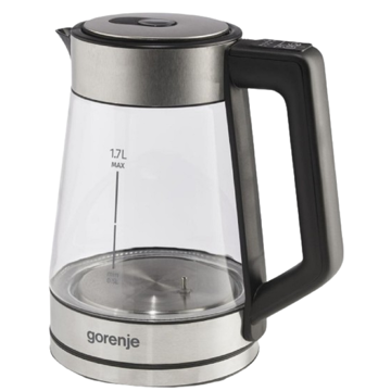 ელექტრო ჩაიდანი Gorenje K17TRG, 2200W, 1.7L, Electric Kettle, Silver