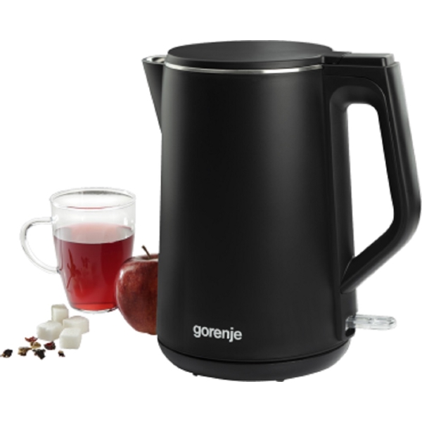 Gorenje K15DWBK, 2200W, 1.5L, Electric Kettle, Black