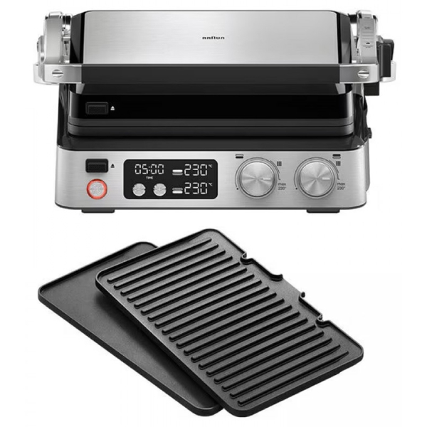 გრილი Braun CG7040 CG, 2000W, Grill, Silver