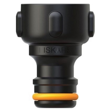 კონექტორი Fiskars 1027057 G1/2", Connector, Black/Orange