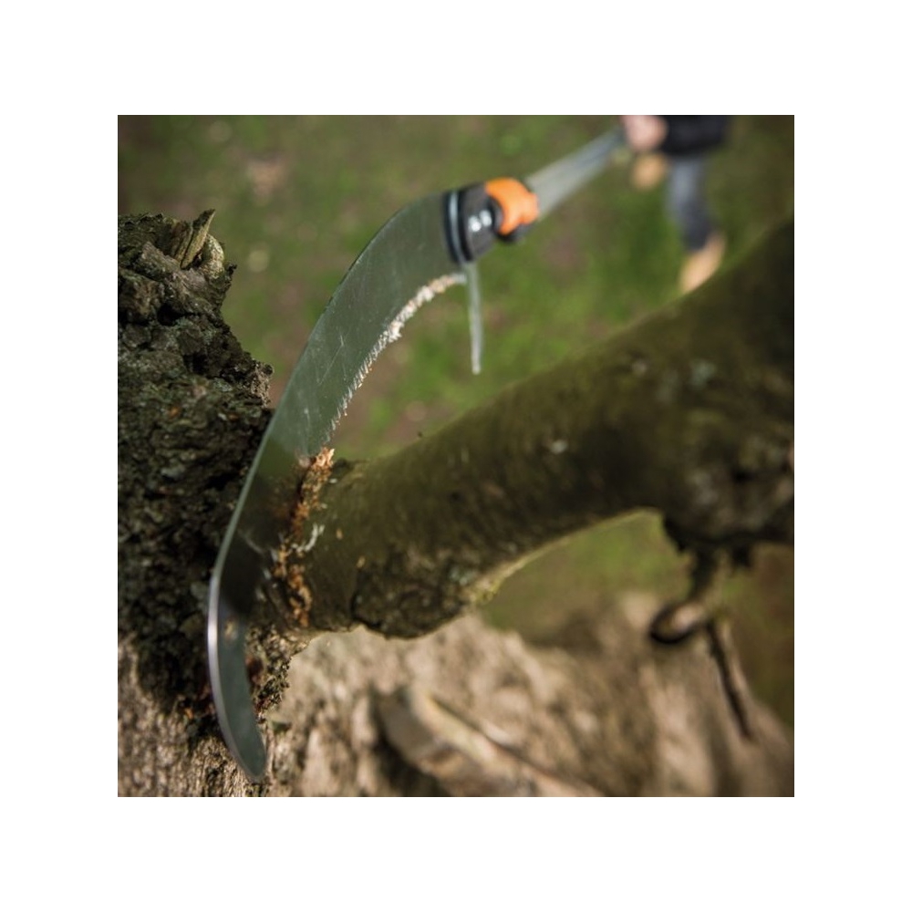 Fiskars 1001655, Garden Saw, Black/Orange