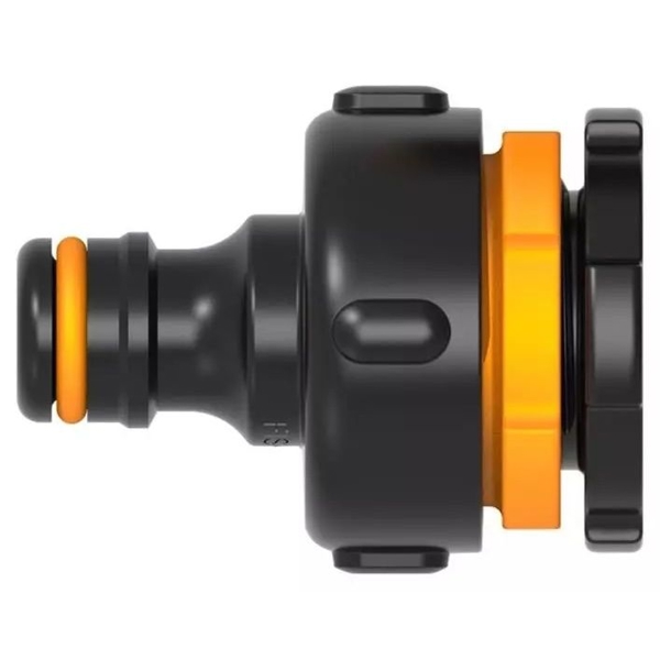 Fiskars 1027091, 4Pcs, Irrigation Nozzle Set, Black/Orange