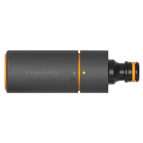 Fiskars 1027091, 4Pcs, Irrigation Nozzle Set, Black/Orange