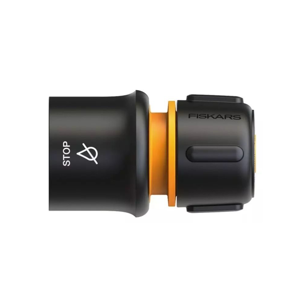 Fiskars 1027090, 4Pcs, Irrigation Nozzle Set, Black/Orange