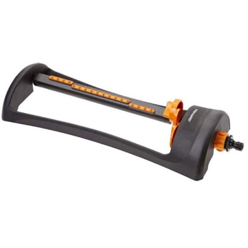 Fiskars 1023662, Water Saving Sprinkler, Black/Orange