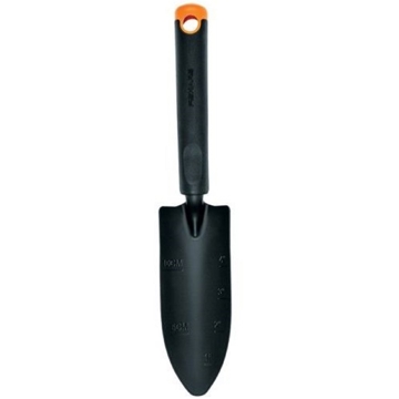 Fiskars Ergo Transplanter, Hand Shovel, Black