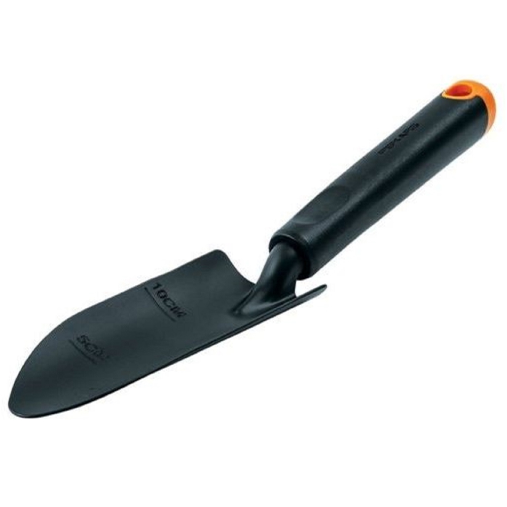 ხელის ნიჩაბი Fiskars Ergo Transplanter, Hand Shovel, Black
