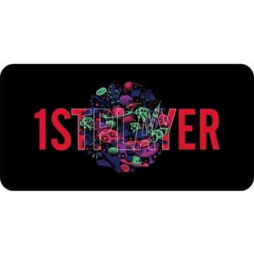 1STPLAYER 1STPLR-MP2, Gaming Mouse Pad, XL, Black