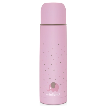 Miniland 89219 Silky, 500ML, Thermos, Roze