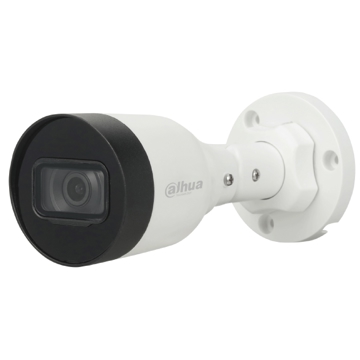 ვიდეო სათვალთვალო კამერა Dahua DH-IPC-HFW1230S1P-0360B-S5, IP Video Camera, 2MP, White