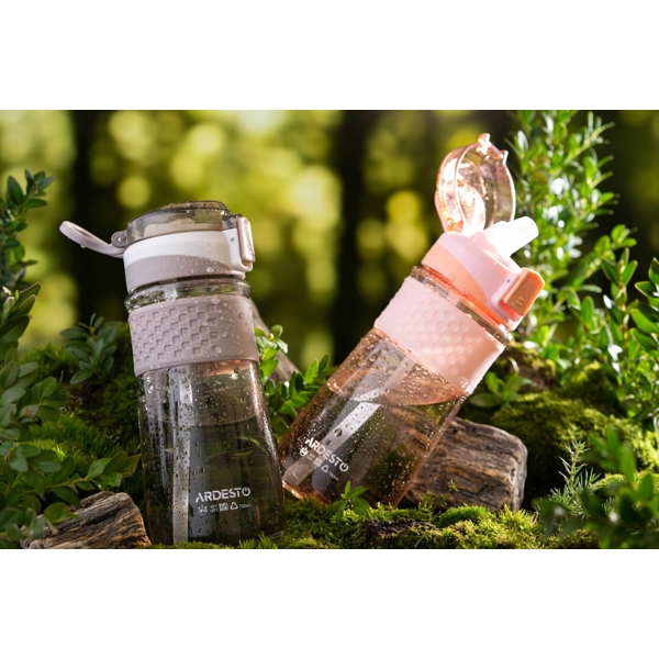 წყლის ბოთლი Ardesto AR2270PP, 0.7L, Water Bottle, Pink