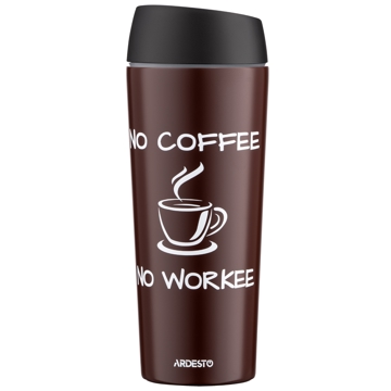 Ardesto AR2645CB, 450ML, Thermos, Brown