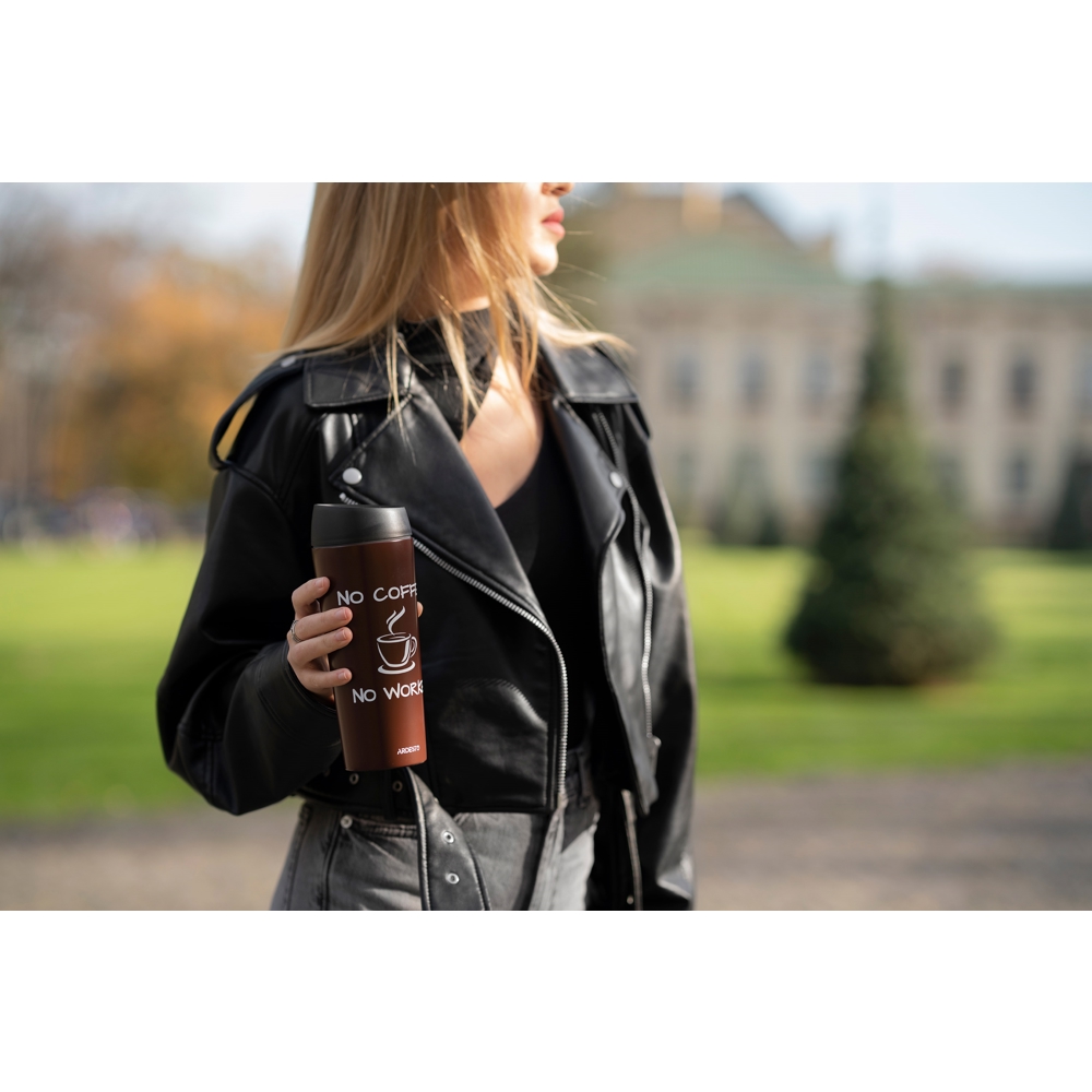 Ardesto AR2645CB, 0.45L, Thermos, Brown