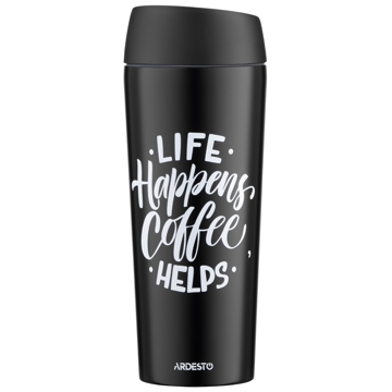 Ardesto AR2645BC, 450ML, Thermos, Black