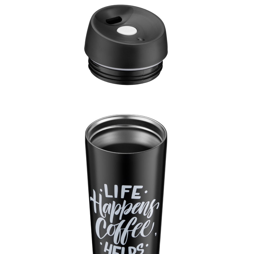 Ardesto AR2645BC, 0.45L, Thermos, Black