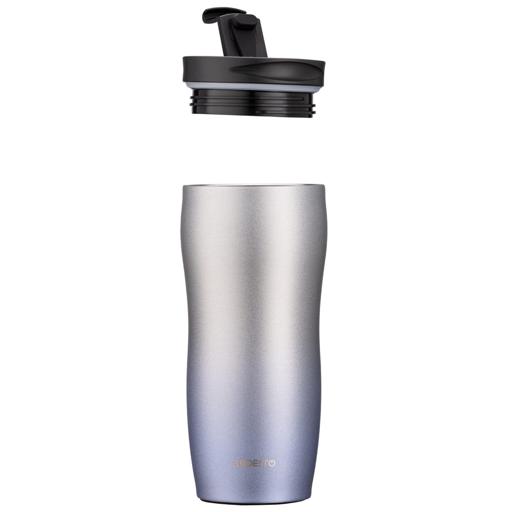 Ardesto AR2645GM, 0.45L, Thermos, Blue Metallic