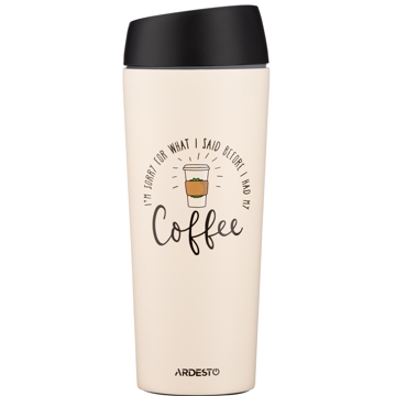 Ardesto AR2645C, 450ML, Thermos, Beige