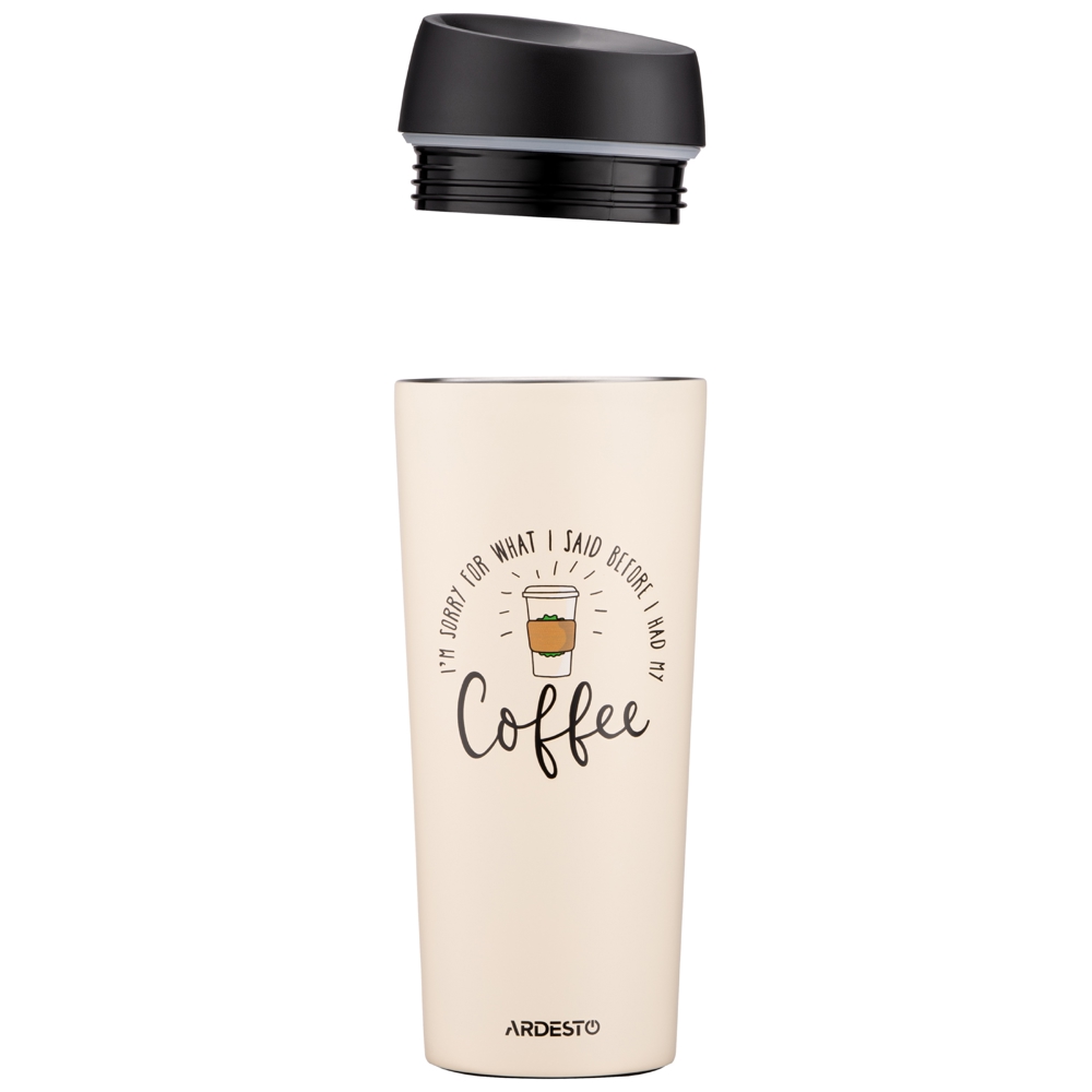 Ardesto AR2645C, 0.45L, Thermos, Beige