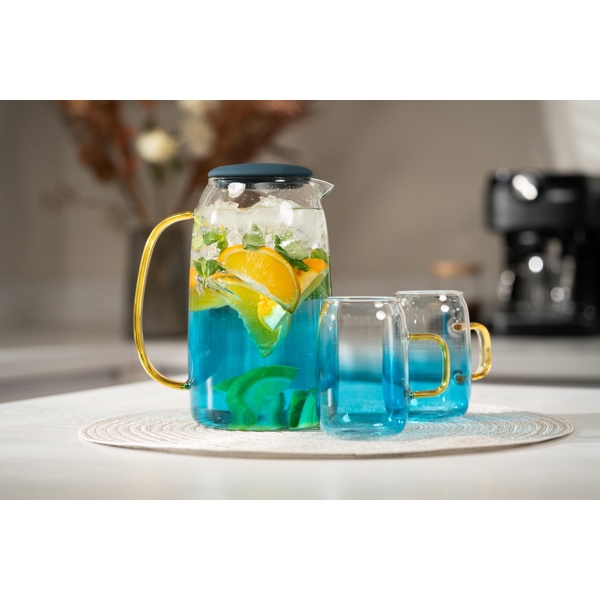 წყლის დოქი Ardesto AR2616BA, 1600ML, Pitcher, Blue