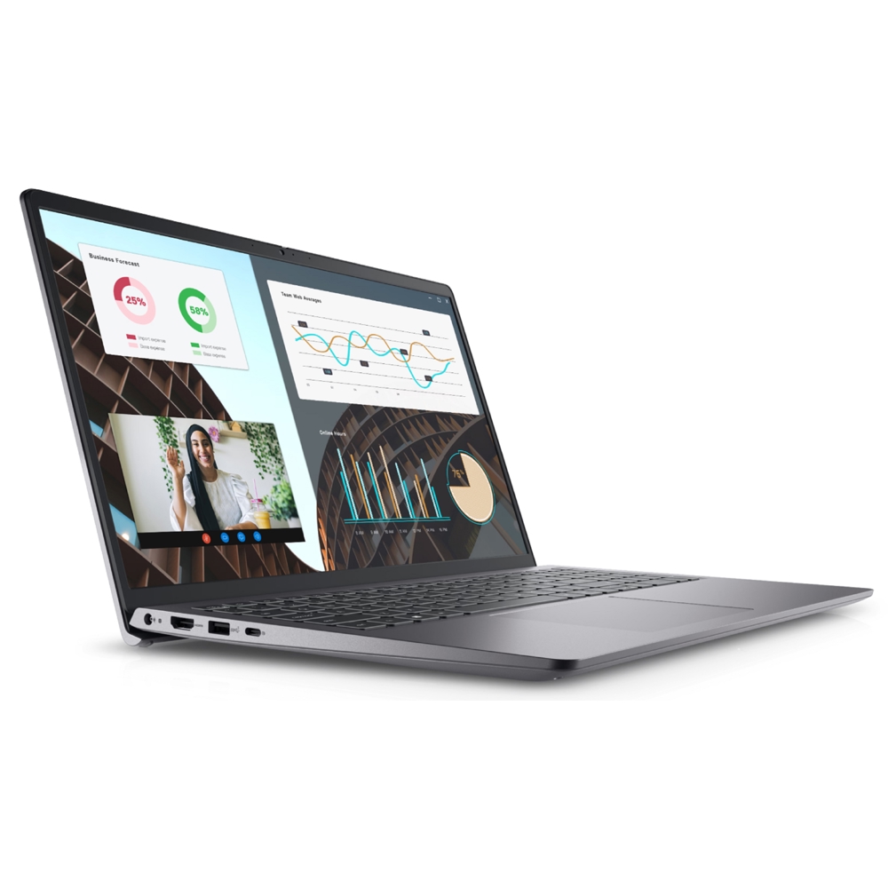 ნოუთბუქი Dell Vostro 3530, 15.6", i7-1355U, 8GB, 512GB SSD, Integrated, Titan Gray