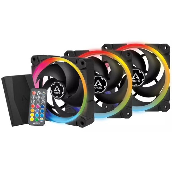 ქულერი Arctic ACFAN00156A BioniX P120, A-RGB, 120mm, 2300RPM, Cooler, Black