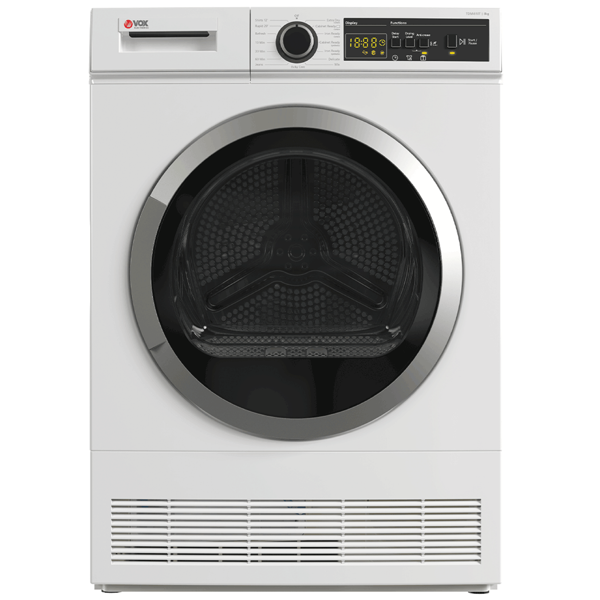 VOX TDM-815TQ, 8Kg, B, Washing Dryer, White