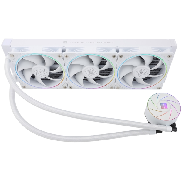 Thermalright TR-AE-360-W-V2-ARGB AQUA ELITE 360, ARGB, 120mm, 2000RPM, Liquid Cooling, White