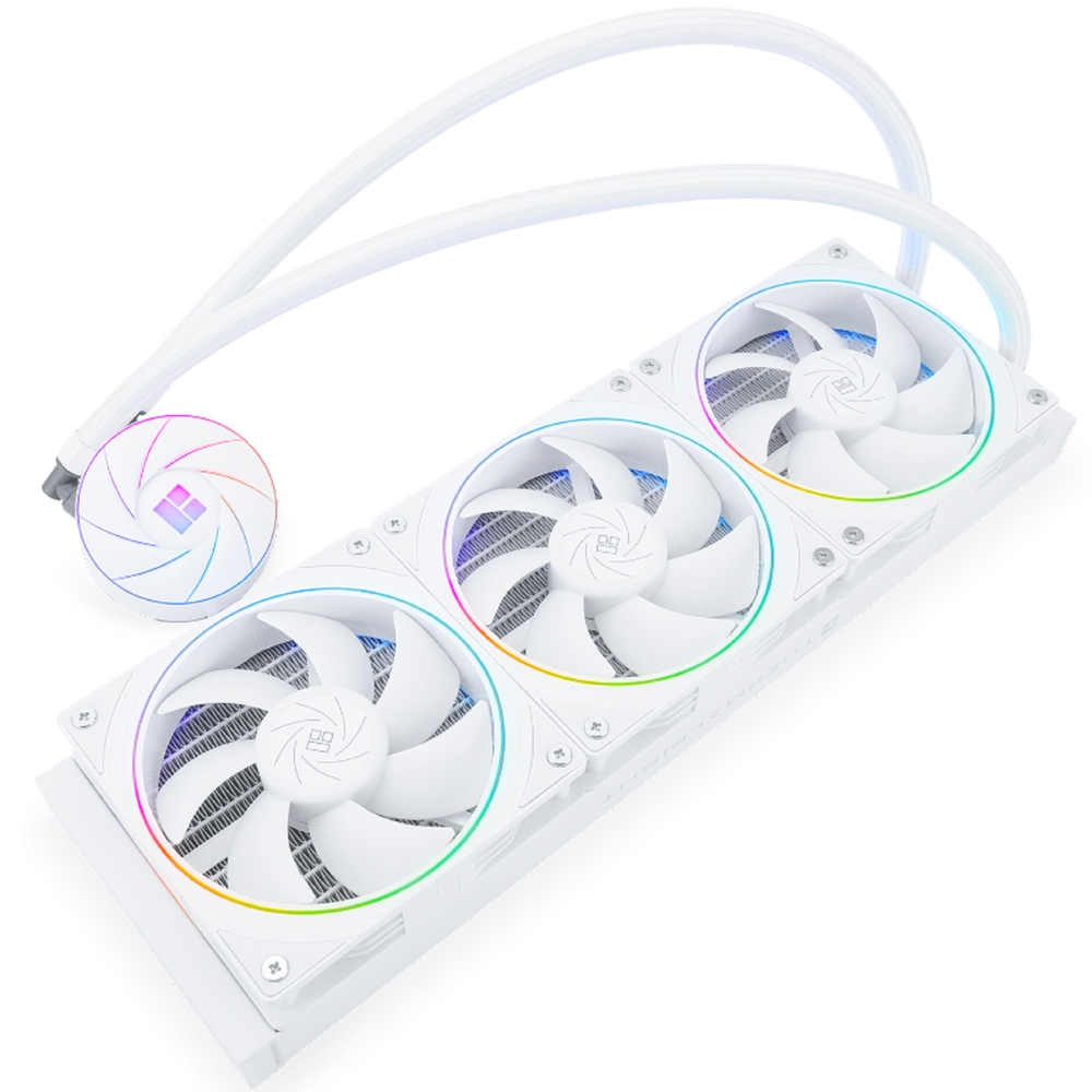თხევადი გაგრილება Thermalright TR-AE-360-W-V2-ARGB AQUA ELITE 360, ARGB, 120mm, 2000RPM, Liquid Cooling, White