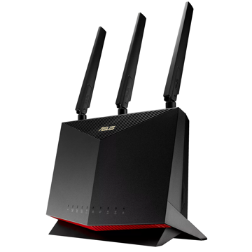 Asus 90IG05R0-BM9100 4G-AC86U, 600Mbps, LTE Router, Black