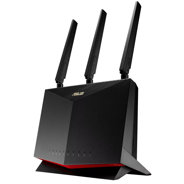 როუტერი Asus 90IG05R0-BM9100 4G-AC86U, 600Mbps, LTE Router, Black