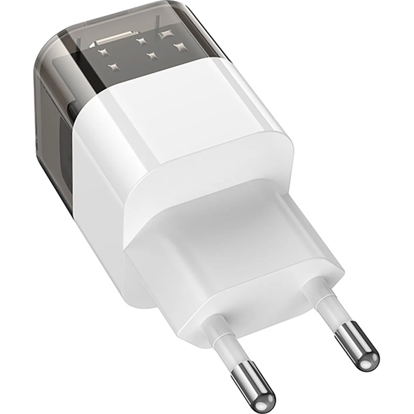 მობილურის დამტენი Hoco C125A, 20W, USB-C, White