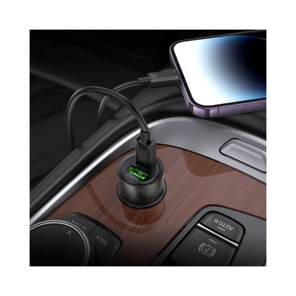 Hoco Z52 SPACIOUS, 38W, USB Type-C, USB, Black