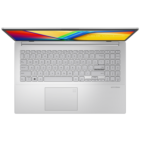 ნოუთბუქი Asus E1504FA-BQ867 Vivobook Go, 15.6", Ryzen 5-7520U, 16GB, 512GB SSD, Integrated, Cool Silver