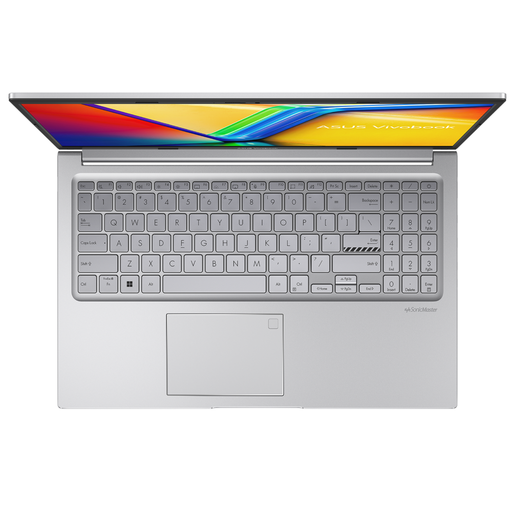 Asus X1504VA-BQ574 Vivobook, 15.6", i5-120U, 16GB, 512GB SSD, Integrated, Cool Silver