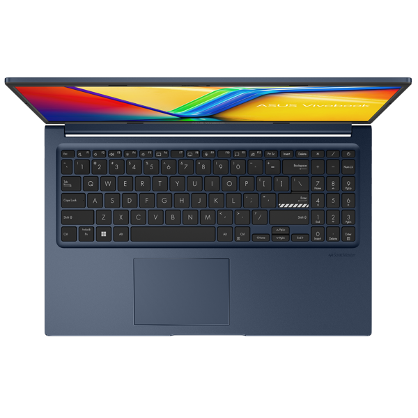 ნოუთბუქი Asus X1504ZA-BQ383 VivoBook, 15.6", i3-1215U, 8GB, 512GB SSD, Integrated, Quiet Blue