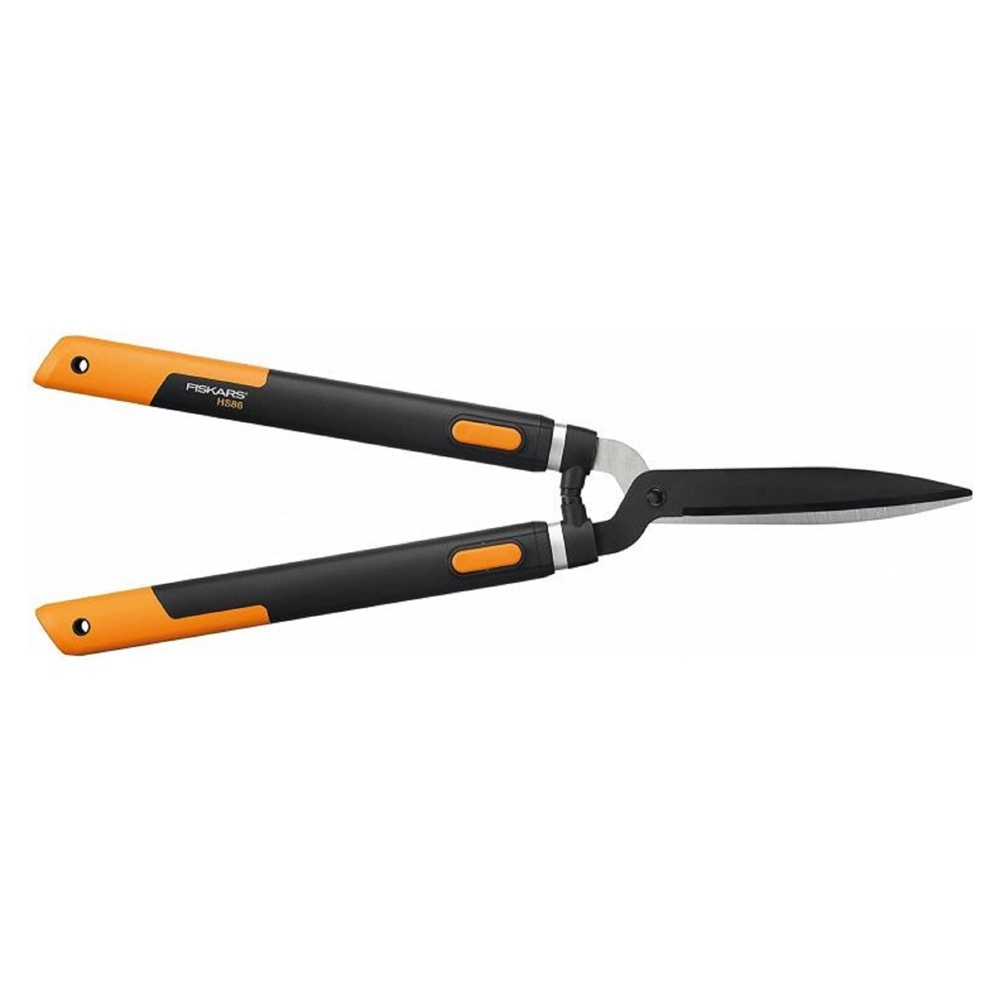 ბუჩქის საკრეჭი მაკრატელი Fiskars HS86 SmartFit, Hedge Trimmer, Black/Silver