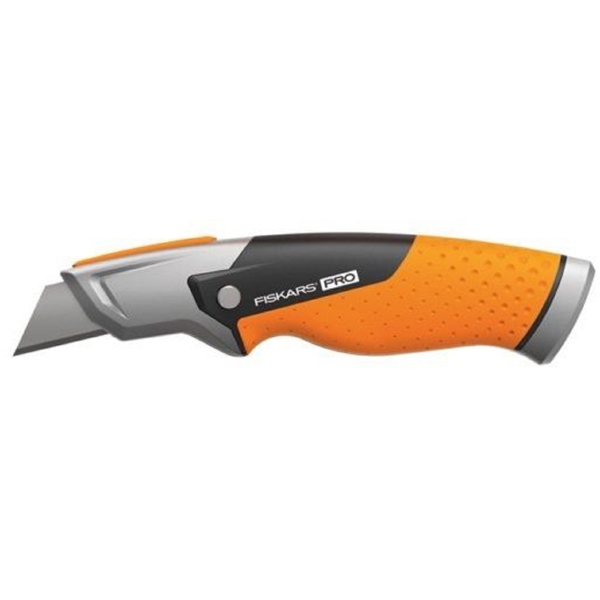 Fiskars 1027222, Garden Knife, Orange/Silver