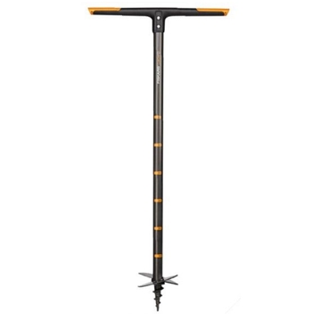 ბაღის ბურღი Fiskars 1000638, Garden Drill, Black