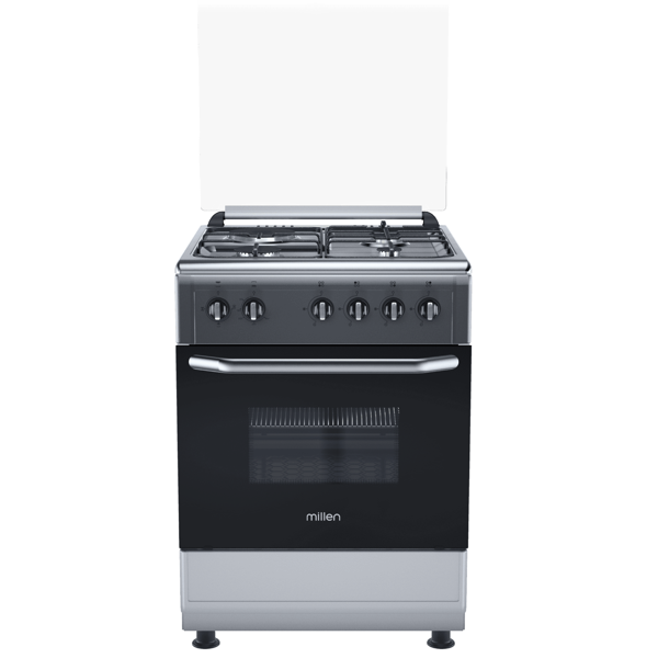 გაზქურა Millen FT6310GAZM, 3 Gas, Oven, Cast Iron