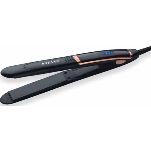 Sokany SK-390, Hair Straightener, Black